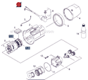 Page F Diagram and Parts List for K272 K 270 1.227-115.0 Karcher Pressure Washer